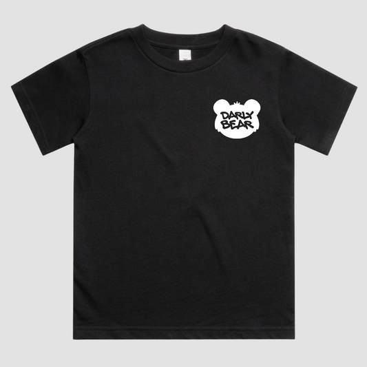 Darly Bear Be Bold Black T-Shirt