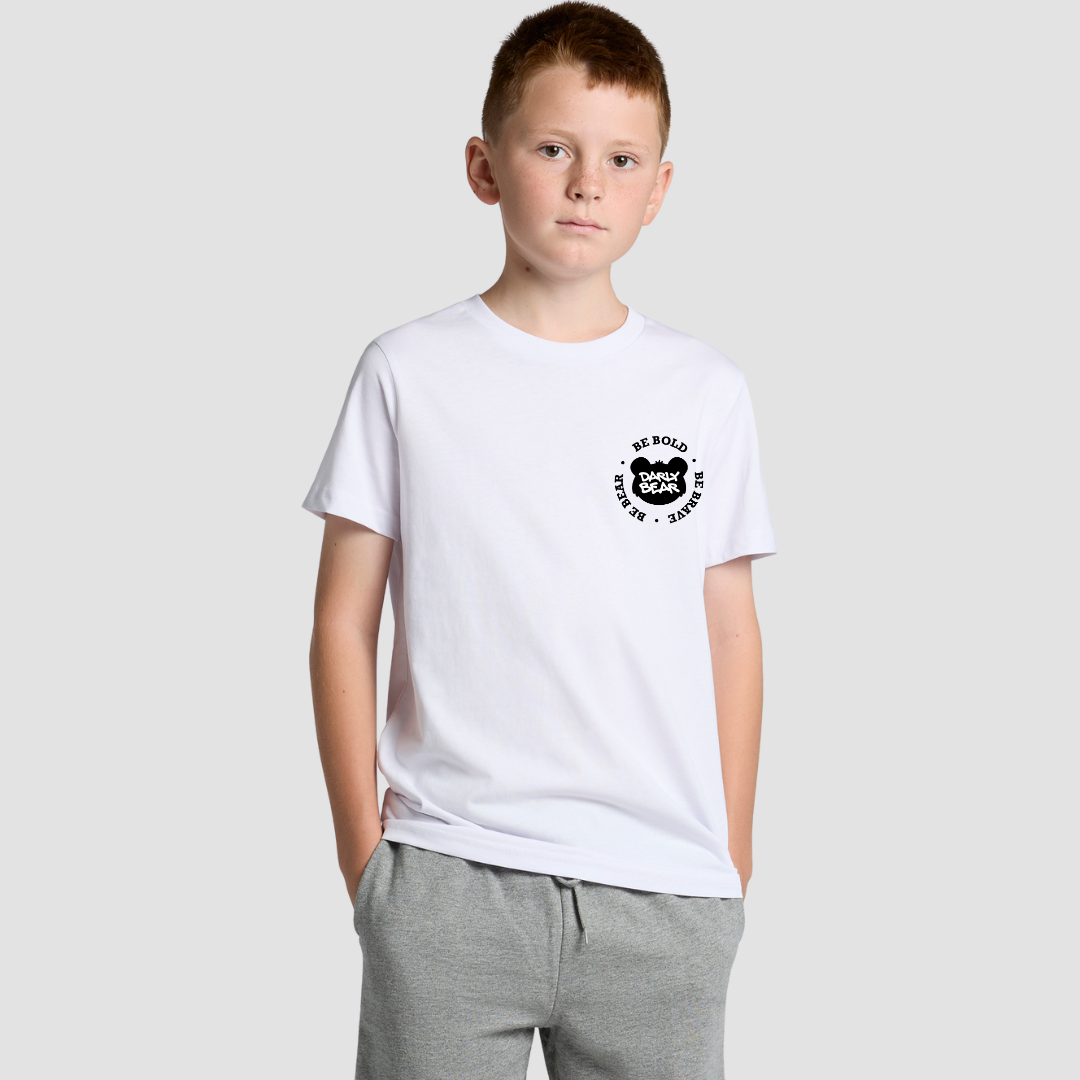 Darly Bear White T-shirt